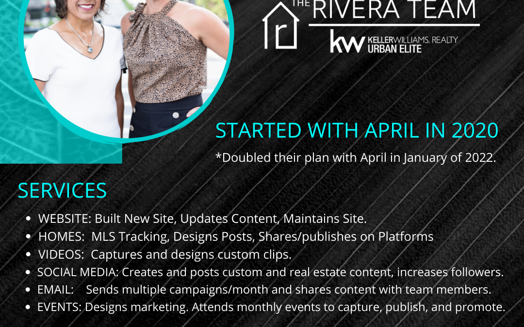 Grow With April Client: The Rivera Team